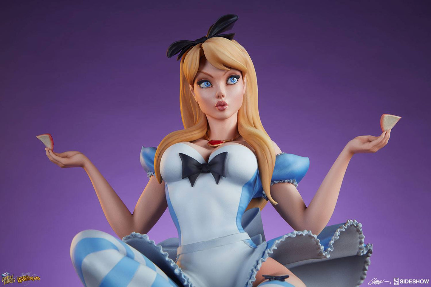 SIDESHOW - Fairy Tale Fantasies Collection Statue Alice in Wonderland SS200506