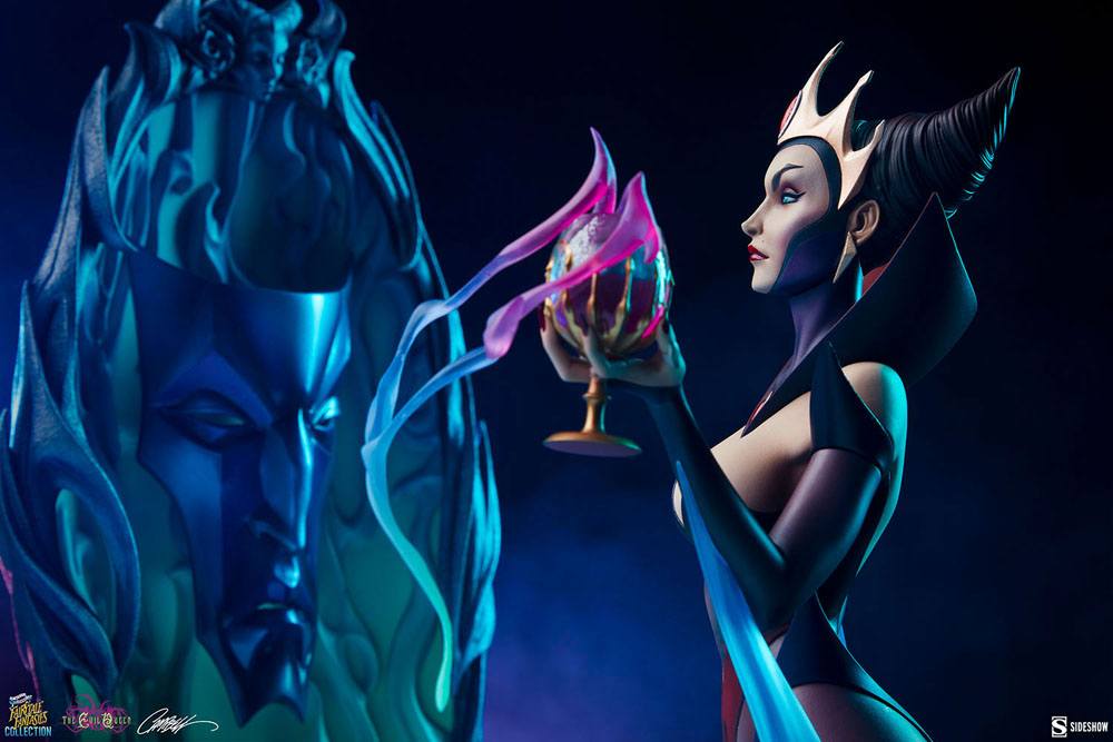 SIDESHOW - Fairytale Fantasies Collection Statue Evil Queen Deluxe