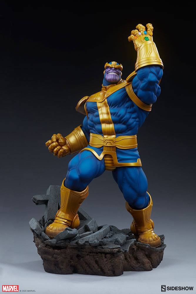 SIDESHOW - Marvel - Avengers Assemble Statue 1:5 Thanos (Classic Version) 58 cm SS200570