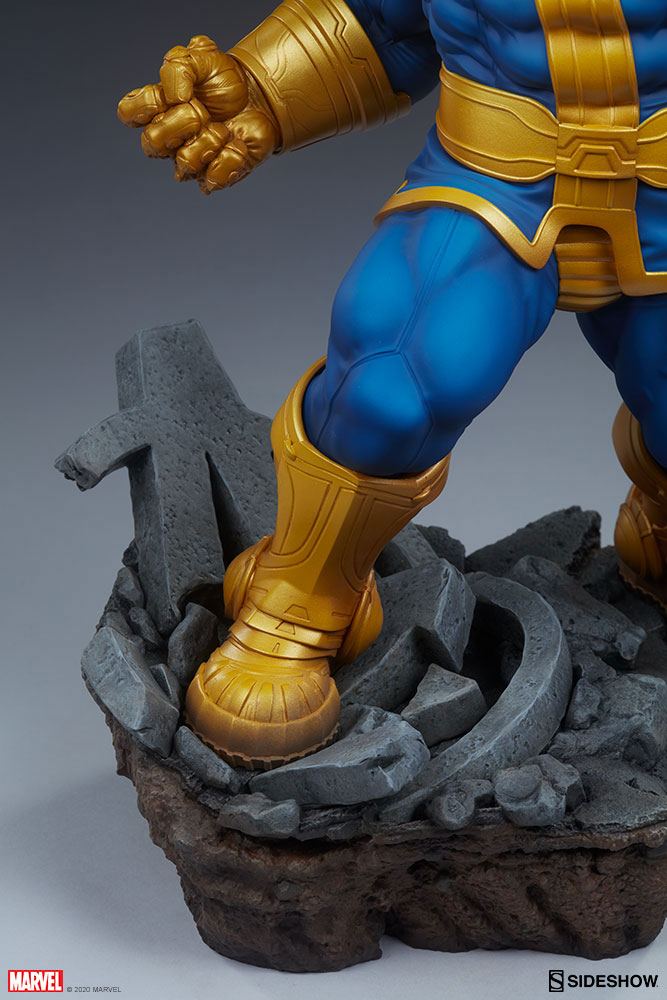 SIDESHOW - Marvel - Avengers Assemble Statue 1:5 Thanos (Classic Version) 58 cm SS200570