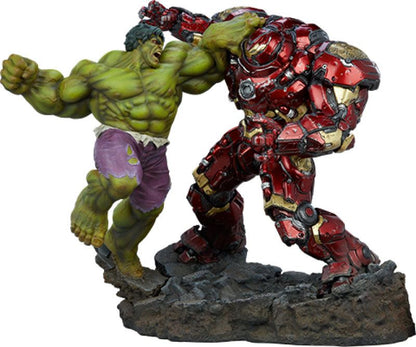 SIDESHOW - Marvel - Maquette Hulk vs Hulkbuster SS200571