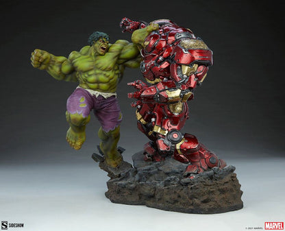 SIDESHOW - Marvel - Maquette Hulk vs Hulkbuster SS200571