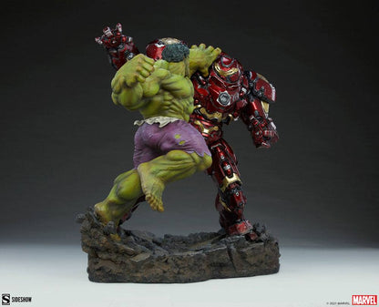 SIDESHOW - Marvel - Maquette Hulk vs Hulkbuster SS200571