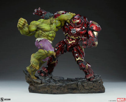 SIDESHOW - Marvel - Maquette Hulk vs Hulkbuster SS200571