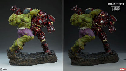 SIDESHOW - Marvel - Maquette Hulk vs Hulkbuster SS200571