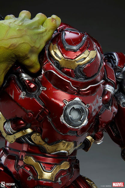 SIDESHOW - Marvel - Maquette Hulk vs Hulkbuster SS200571