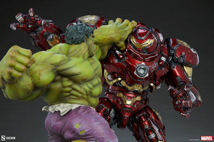 SIDESHOW - Marvel - Maquette Hulk vs Hulkbuster SS200571