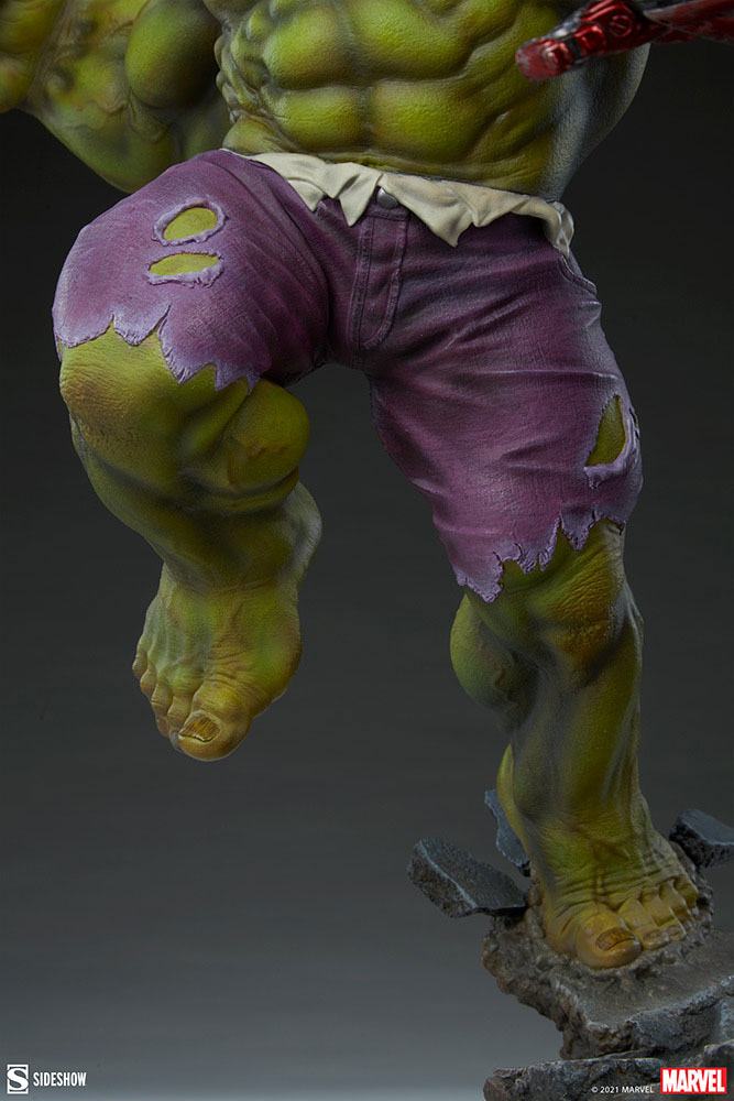 SIDESHOW - Marvel - Maquette Hulk vs Hulkbuster SS200571