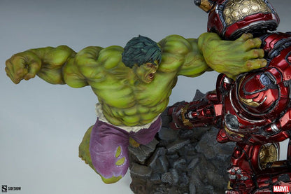 SIDESHOW - Marvel - Maquette Hulk vs Hulkbuster SS200571