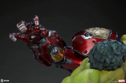 SIDESHOW - Marvel - Maquette Hulk vs Hulkbuster SS200571