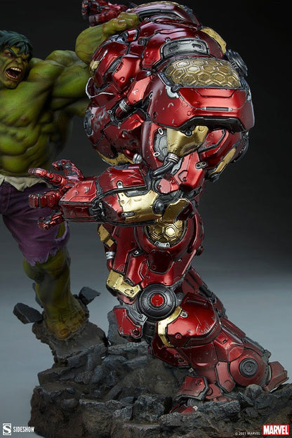 SIDESHOW - Marvel - Maquette Hulk vs Hulkbuster SS200571