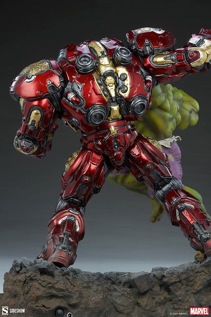 SIDESHOW - Marvel - Maquette Hulk vs Hulkbuster SS200571