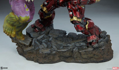 SIDESHOW - Marvel - Maquette Hulk vs Hulkbuster SS200571