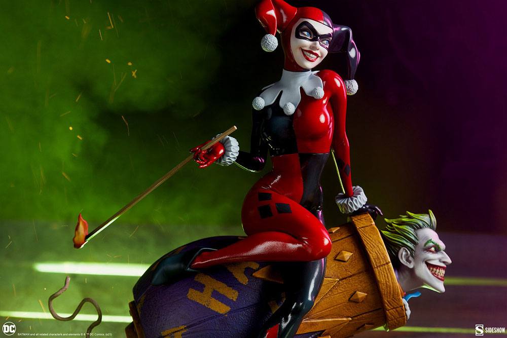 SIDESHOW - Dc Comics - Diorama Harley Quinn and The Joker SS200575