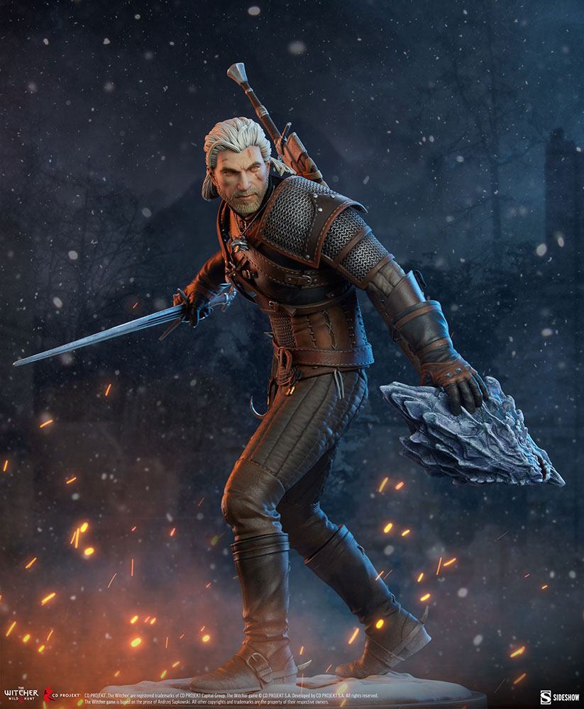 SIDESHOW - The Witcher 3 Wild Hunt Statue Geralt SS200601