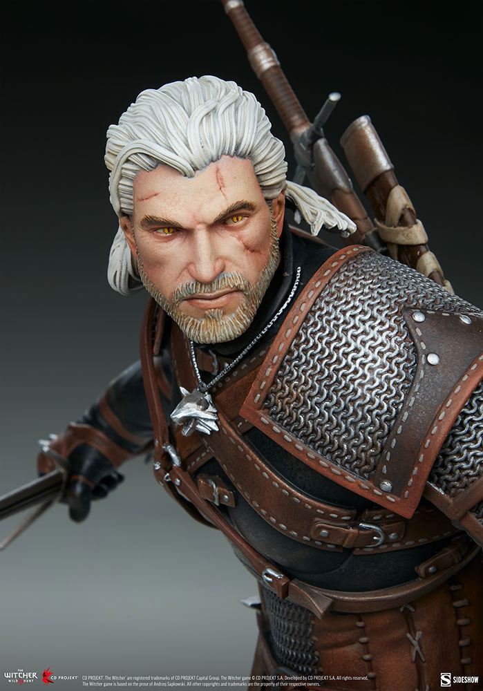 SIDESHOW - The Witcher 3 Wild Hunt Statue Geralt SS200601