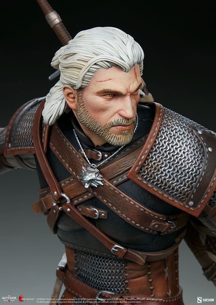 SIDESHOW - The Witcher 3 Wild Hunt Statue Geralt SS200601