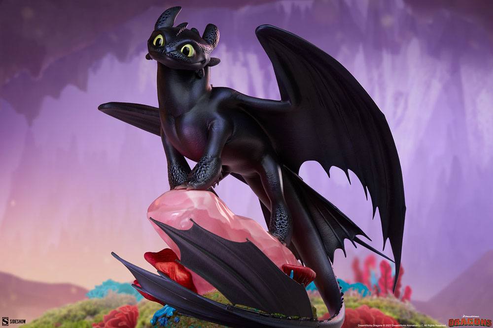 SIDESHOW - How To Train Your Dragon Statue Toothless SS200615