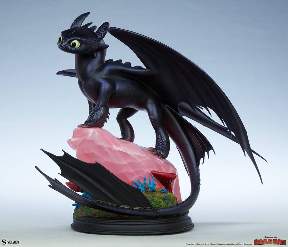 SIDESHOW - How To Train Your Dragon Statue Toothless SS200615