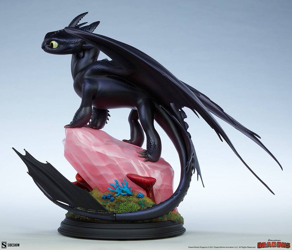 SIDESHOW - How To Train Your Dragon Statue Toothless SS200615