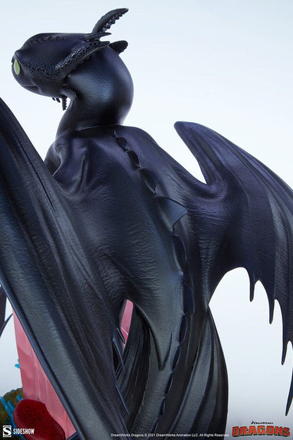 SIDESHOW - How To Train Your Dragon Statue Toothless SS200615