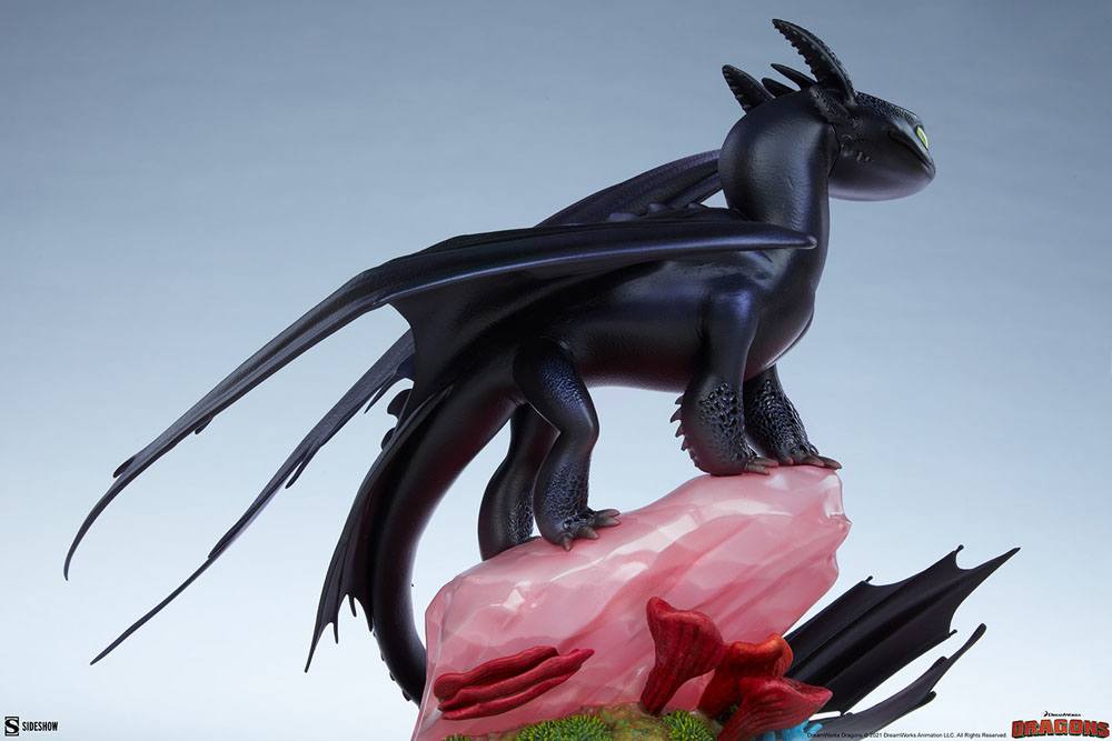 SIDESHOW - How To Train Your Dragon Statue Toothless SS200615