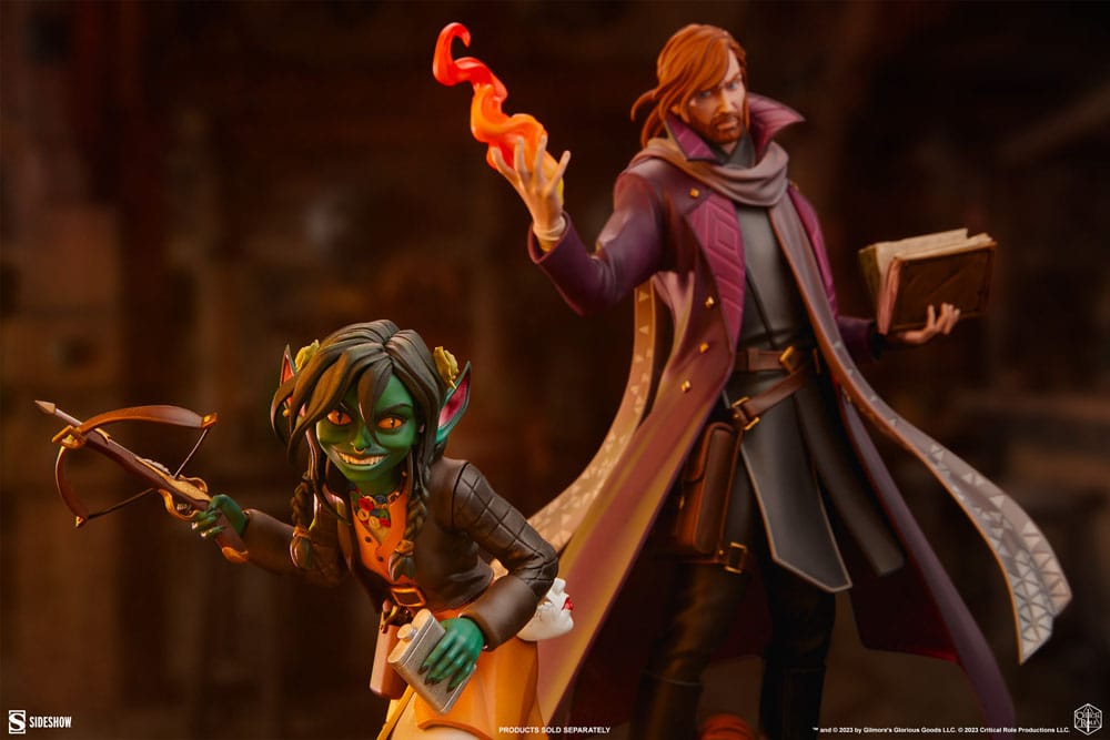 SIDESHOW - Critical Role Statue Caleb Widogast - Mighty Nein