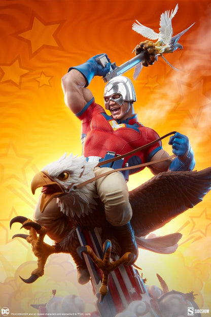 SIDESHOW - Peacemaker Statue Eat Peace Statue