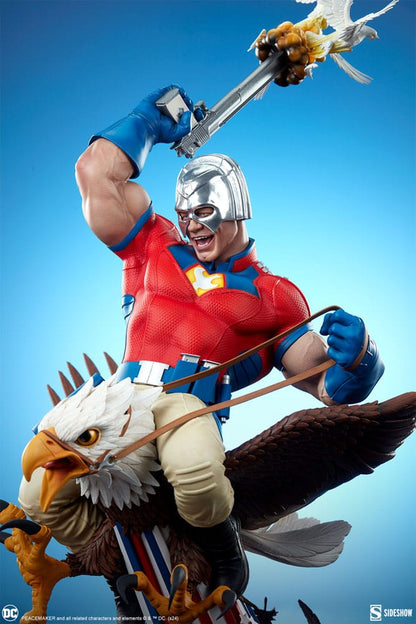 SIDESHOW - Peacemaker Statue Eat Peace Statue