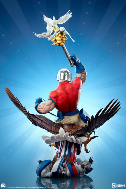 SIDESHOW - Peacemaker Statue Eat Peace Statue