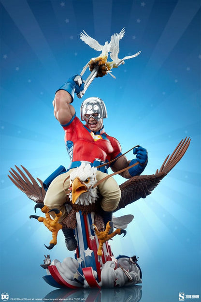 SIDESHOW - Peacemaker Statue Eat Peace Statue