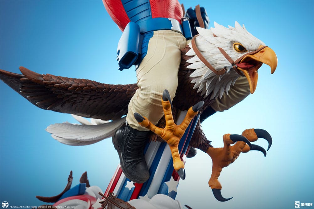 SIDESHOW - Peacemaker Statue Eat Peace Statue