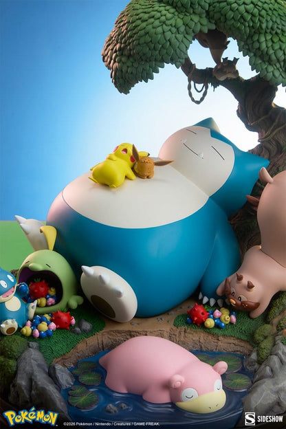 SIDESHOW - Pokémon Diorama Snorlax