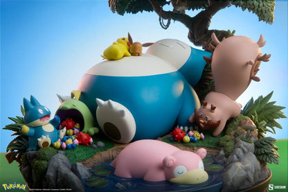 SIDESHOW - Pokémon Diorama Snorlax