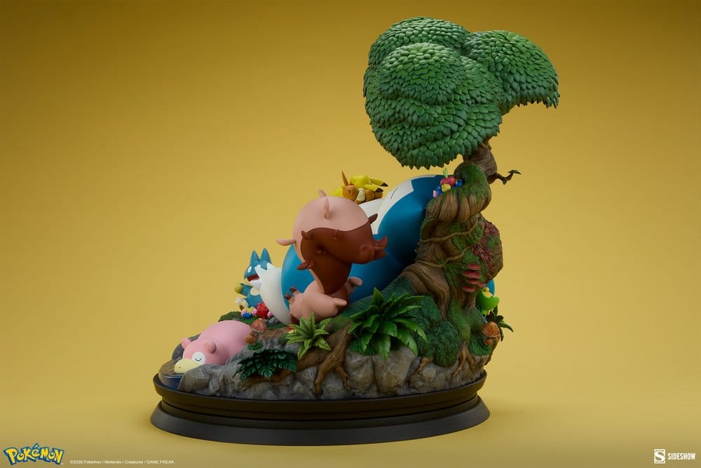SIDESHOW - Pokémon Diorama Snorlax