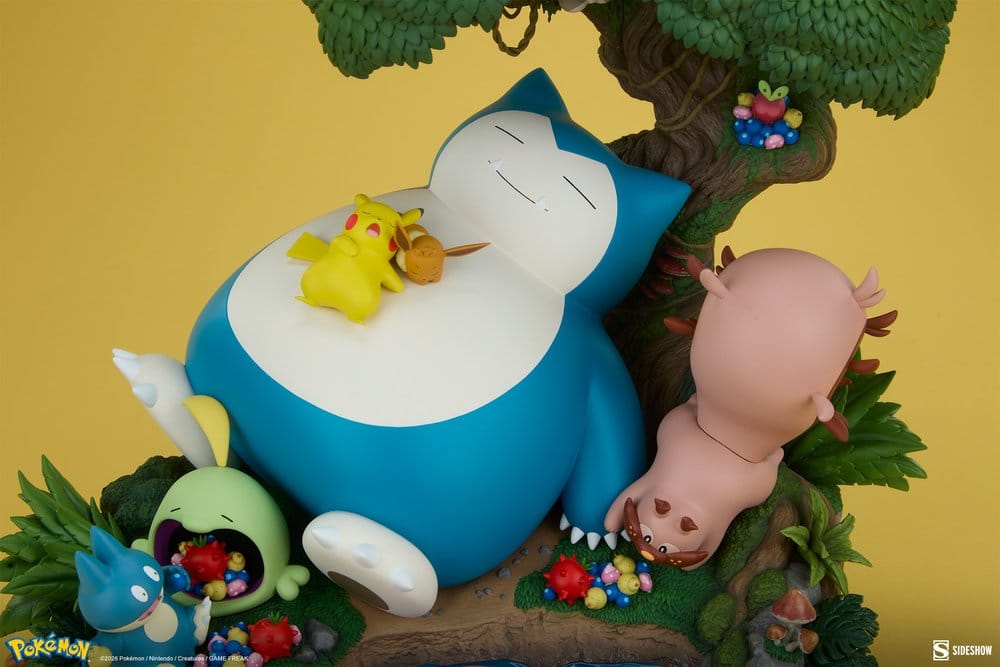 SIDESHOW - Pokémon Diorama Snorlax