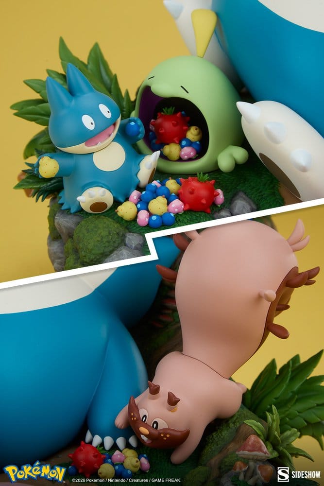SIDESHOW - Pokémon Diorama Snorlax
