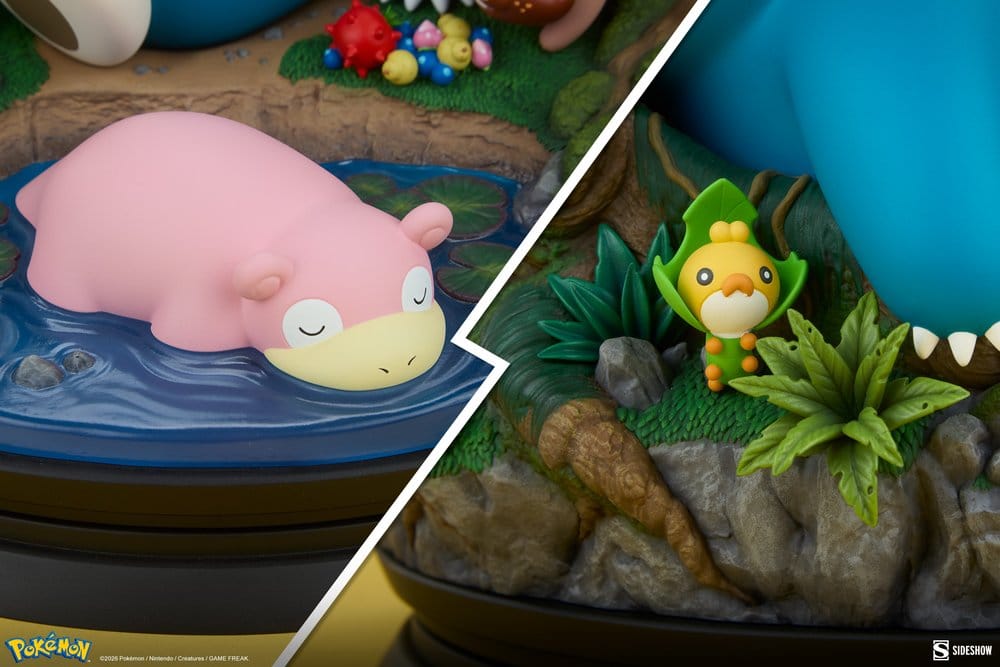 SIDESHOW - Pokémon Diorama Snorlax
