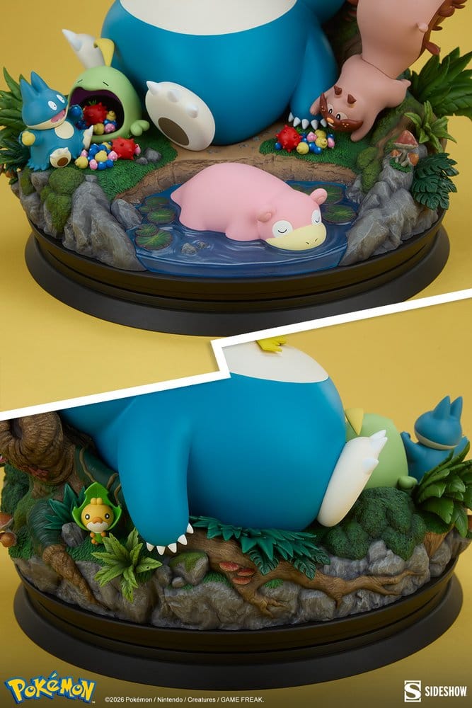 SIDESHOW - Pokémon Diorama Snorlax