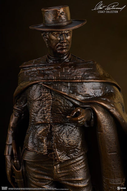 SIDESHOW - The Good, The Bad and the Ugly Statue The Man with No Name (Faux Bronze)