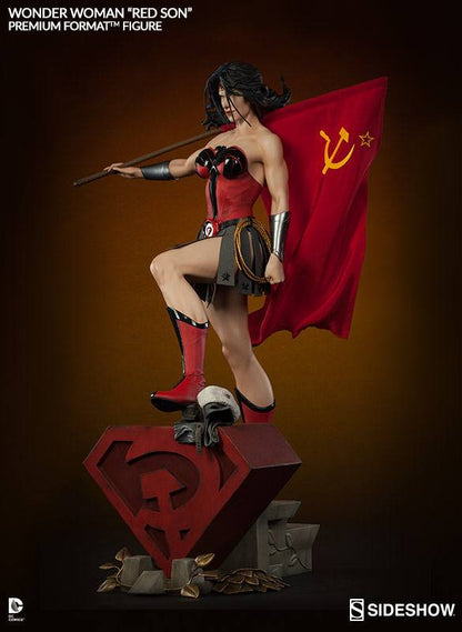 SIDESHOW - Dc Comics - Wonder Woman Red Son Premium Format 56 cm