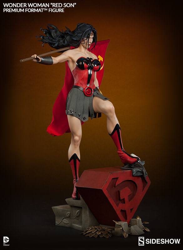SIDESHOW - Dc Comics - Wonder Woman Red Son Premium Format 56 cm