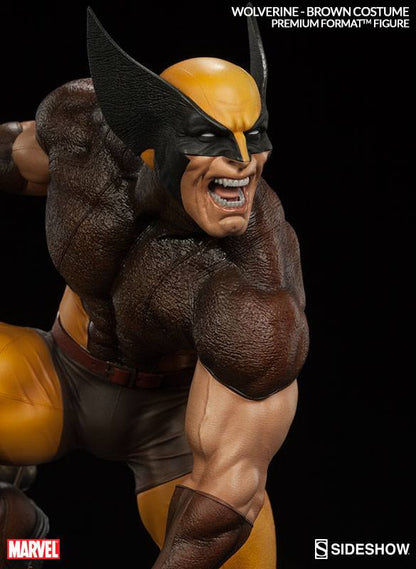 SIDESHOW - Marvel - Wolverine Brown Costume Premium Format