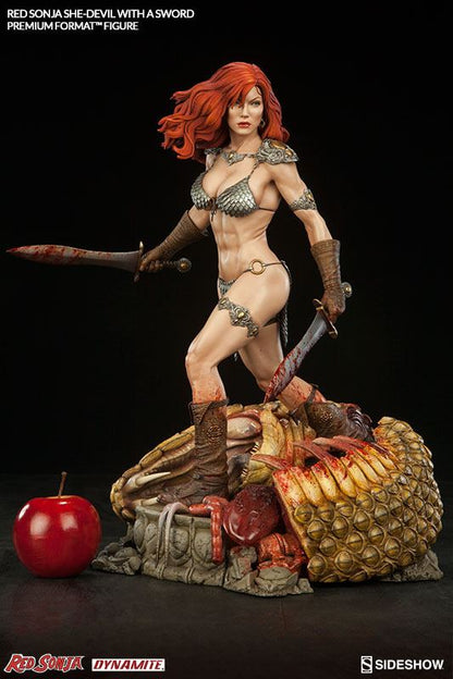 SIDESHOW - RED SONJA SHE-DEVIL WITH SWORD PREMIUM FORMAT