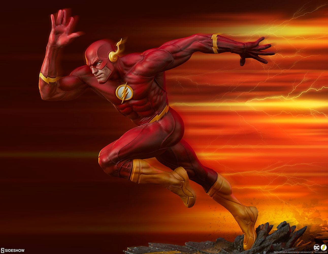 SIDESHOW - Dc Comics - The Flash Premium Format