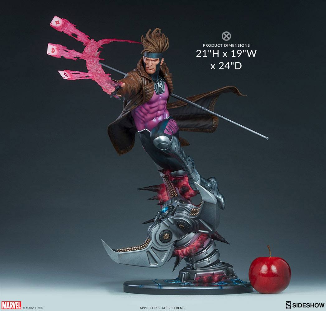 SIDESHOW - Marvel - Gambit Maquette SS300727