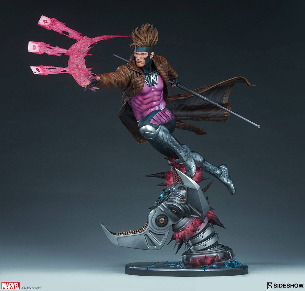 SIDESHOW - Marvel - Gambit Maquette SS300727