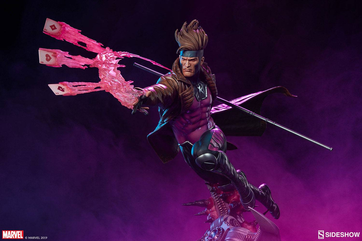 SIDESHOW - Marvel - Gambit Maquette SS300727