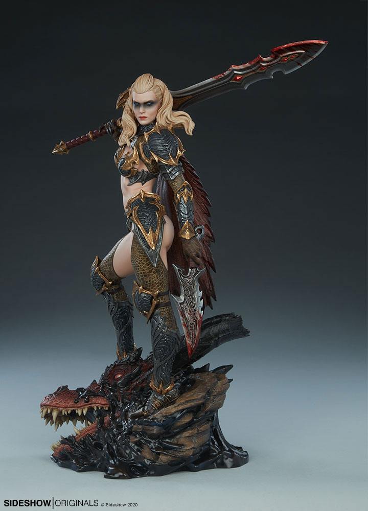 SIDESHOW - Sideshow Originals Statue Dragon Slayer Warrior Forged in Flame SS300752