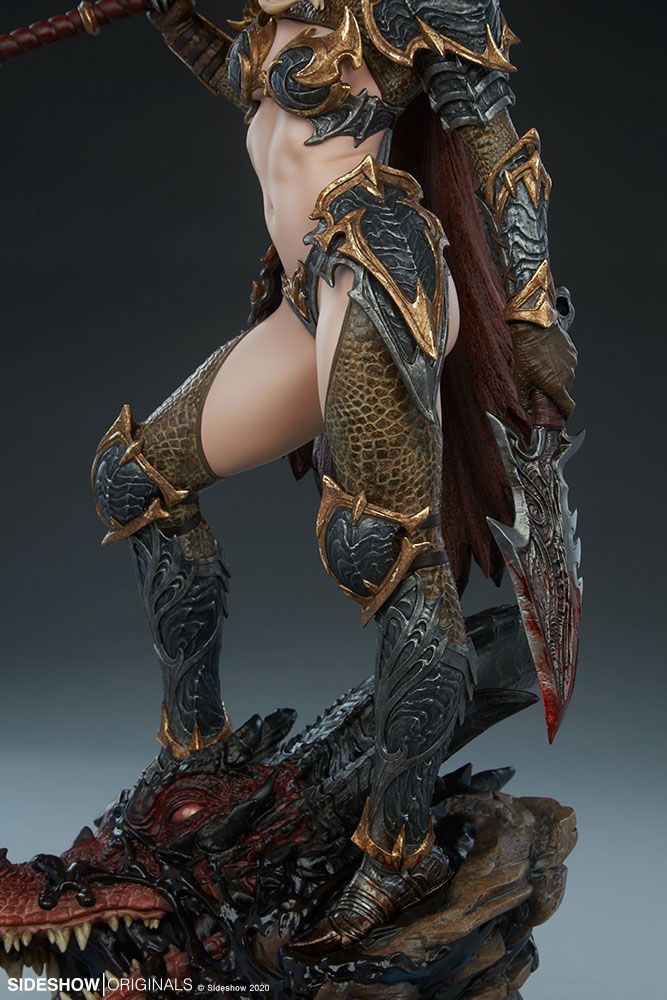 SIDESHOW - Sideshow Originals Statue Dragon Slayer Warrior Forged in Flame SS300752